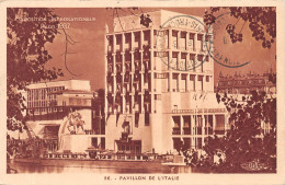 75-PARIS EXPO INTERNATIONALE 1937 PAVILLON DE L ITALIE-N°4190-C/0021 - Mostre