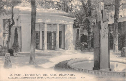 75-PARIS EXPO DES ARTS DECORATIFS PAVILLON DU COMMISSARIAT-N°4190-B/0165 - Exhibitions
