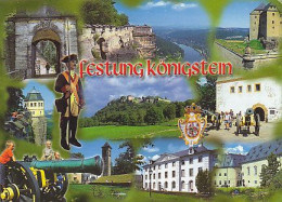 AK 211593 GERMANY - Festung Königstein - Koenigstein (Saechs. Schw.)