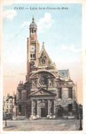 75-PARIS EGLISE SAINT ETIENNE DE MONT-N°4190-A/0347 - Churches