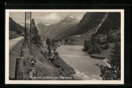 AK Wassen, Gotthardbahn Und Stausee Beim Pfaffensprung  - Wassen