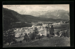 AK Pontresina, Vue Generale, Piz Julier  - Pontresina