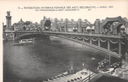 75-PARIS EXPO INTERNATIONALE DES ARTS DECORATIFS 1925-N°4190-E/0353 - Expositions