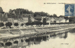 GIEN (Loiret ) Les Quais Lavoir RV - Gien