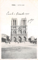 75-PARIS NOTRE DAME-N°4190-D/0253 - Notre-Dame De Paris