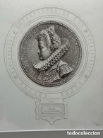 ISABEL CLARA EUGENIA 1568-1623 INC. MASSON CM. 23 X 32 MONTATA SU PASSEPARTOUT CM 38 X 43 FIGLIA DI FILIPPO II - Lithografieën