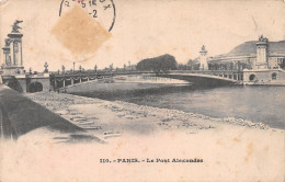 75-PARIS PONT ALEXANDRE III-N°4190-H/0073 - Andere & Zonder Classificatie