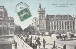 75-PARIS PONT AU CHANGE ET LA CONCIERGERIE-N°4190-H/0015 - Andere & Zonder Classificatie