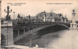 75-PARIS PONT ALEXANDRE III-N°4190-G/0357 - Andere & Zonder Classificatie