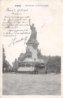 75-PARIS STATUE DE LA REPUBLIQUE-N°4190-G/0285 - Andere & Zonder Classificatie