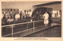 75-PARIS PAVILLON DES TABACS A L EXPO 1937-N°4190-G/0185 - Andere & Zonder Classificatie