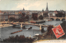 75-PARIS PANORAMA SUR LA SEINE-N°4190-G/0179 - Andere & Zonder Classificatie