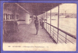 80 - LE HAVRE - ENTREPONT D''UN TRANSATLANTIQUE - ANIMÉE - ' - Hafen