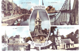 14 - HONFLEUR - MULTIVUES SOUVENIR - - Honfleur