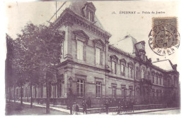 51 - EPERNAY - PALAIS De JUSTICE - ANIMÉE - - Epernay