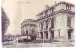 51 - EPERNAY - THÉATRE - VUE GÉNÉRALE - ANIMÉE - - Epernay