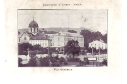 54 - NANCY - INSTITUTION SAINT JOSEPH - VUE GÉNÉRALE -  - Nancy