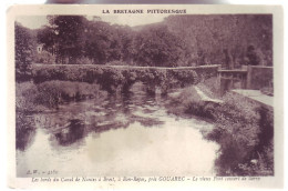 22 - GOUAREC - CANAL De NANTES àBREST - à BON REPOS - VIEUX PONT - - Gouarec