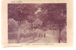 ALGÉRIE - ARRIS - AVENUE PRINCIPALE Du VILLAGE - ANIMÉE - - Altri & Non Classificati