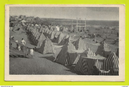 85 LES SABLES D'OLONNE La Plage Jeux D'enfants Cabines Tentes VOIR DOS En 1949 - Sables D'Olonne