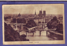 75 - PARIS - ILE De La CITÉ - VUE GENERALE -  - Die Seine Und Ihre Ufer
