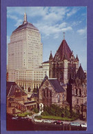 ÉTATS UNIS - BOSTON  MASSACHUSETTS -  HISTORIC TRINITY CHURCH - BUILDING JOHN HANCOCK -  - Boston