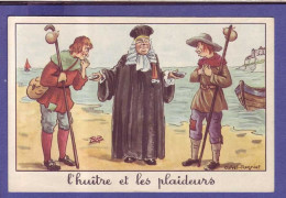 'HUMORISTIQUE - L''HUITRE Et Les PLAIDEURS - JEAN De La FONTAINE - ' - Pêche