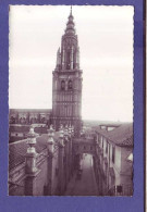 ESPAGNE - TOLEDO -  TOUR De La CATHÉDRALE - Et ARC - ANIMÉE - AUTOMOBILE - - Toledo