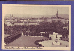 AUTRICHE - HELDENPLATES MIT PARLAMENT UND RATHAUS - - Sonstige & Ohne Zuordnung