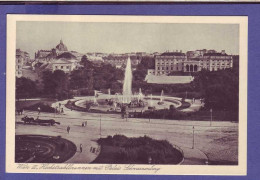 AUTRICHE - HOCHSTRAHLBRUNNEN MIT PALAIS SCHNARXENBERG - ATTELAGE -  ANIMÉE - - Altri & Non Classificati