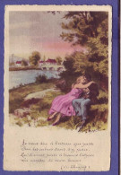 COUPLE - CARTE ILLUSTRÉE - POËME -  - Parejas