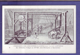 49 - ANGERS  - CARTE ILLUSTRÉE - COMMISSION DES ARDOISIERES - EXTRACTION Et ÉPUISEMENT -  - Angers