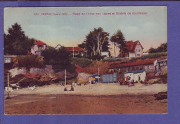 44 - PORNIC - PLAGE De L'ANSE Aux LAPINS - CHALETS De GOURMALON - ANIMÉE - COLORISÉE -' - Pornic