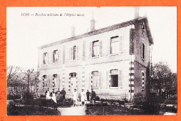 38975 / ⭐ SENS 89-Yonne ◉ Pavillon Militaire Hopital Mixte 1915s Imprimeur-Editeur COLLAS Cognac Edition POULAIN-ROCHER - Sens