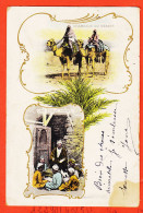 38908 / ⭐ Egypte Bi-vues ◉ Une Ecole Arabe ◉ Chameaux Du Desert  ◉ 1903 à DARGENT Orleans - Sonstige & Ohne Zuordnung