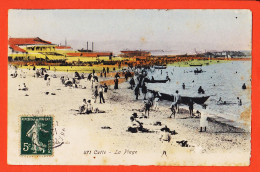 38524 / ⭐ CETTE 34-Hérault Sète La Plage 1906 à Marius BOUTET Paris GUENDE 471 - Sete (Cette)