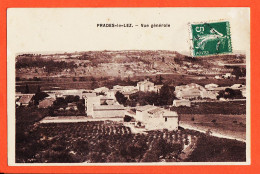 38663 / ⭐ 34-PRADES-LE-LEZ Vue Générale Cachet Perlé 1910 ROUX à Honoré VILAREM Comptable Port-Vendres-Tabac DELEUZE - Andere & Zonder Classificatie