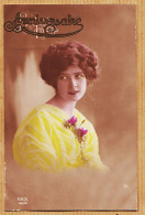 38713  / ⭐ BONNE FETE  1912 De Alice SEZILLE à BLANCHETTE Loueur De Voitures Crépy-en-Valois Oise- LILAS 7662 - Other & Unclassified
