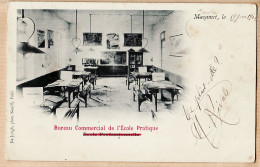 38894 / ⭐ ♥️ Rare MAZAMET Tarn Bureau Commercial Ecole Pratique-Légende Biffée Professionnelle 19-06-1902 Photo DE JONG - Mazamet