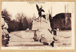 38574 / ⭐ BEZIERS Monuments Aux Morts 1914-1 CpaWW2 F.M De Pierre TARY LILLERS 2 Octobre à Suzanne-MARTIN Au Celtique - Beziers