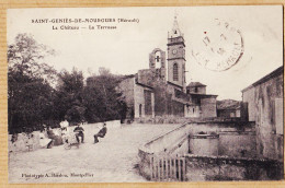 38615 / ⭐ SAINT-GENIES-DE-MOURGUES Hérault Château La Terrasse 1914 à CLAPAREDE Carrossier Cité Industrielle Montpellier - Altri & Non Classificati