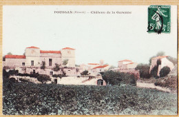 38632 / ⭐ Peu Commun POUSSAN Hérault Château De LA GARENNE 1910s à Léonce COUVE Prades-le-Lez / Mme BOUTONNET - Sonstige & Ohne Zuordnung