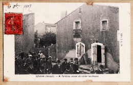 38629 / ⭐ ♥️  SERVIAN Hérault Inondations 1907 Visite Présidentielle Président FALLIERES Venant Visiter Blessés J.L.R - Other & Unclassified