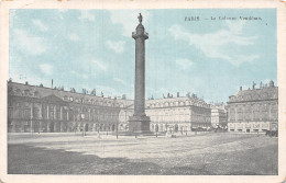 75-PARIS COLONNE VENDOME-N°5137-C/0145 - Andere & Zonder Classificatie