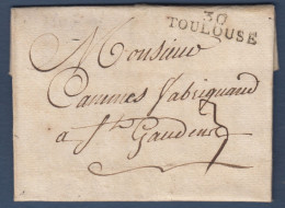 Haute Garonne - 30 / TOULOUSE - 1801-1848: Précurseurs XIX