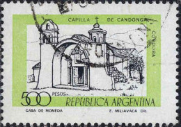 Argentine Poste Obl Yv:1136 Mi:1338x Capilla De Candonga Cordoba (Beau Cachet Rond) - Usados
