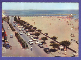 34 - VALRAS PLAGE - PLAGE Et NOUVELLE DIGUE - ANIMÉE - AUTOMOBILE DS R8 4L FIAT 500 404 DAUPHINE ETC..... - Autres & Non Classés