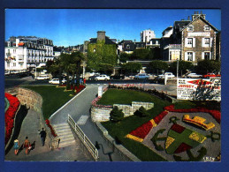 35 - DINARD - BOULEVARD WILSON Et Les ARMES De La VILLE - FLEURS - AUTOMOBILE -  - Dinard