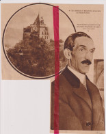 Le Chateau De Monfort , Jean Galmot - Orig. Knipsel Coupure Tijdschrift Magazine - 1930 - Non Classés