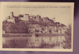 37 - CHINON - VUE GENERALE Du CHATEAU -  - Chinon